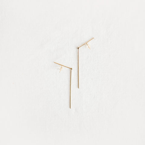 Stick & Strand Earring - Single