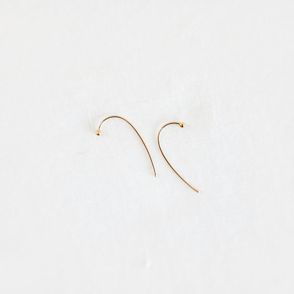 Kathleen Whitaker - Hook Earring 14k