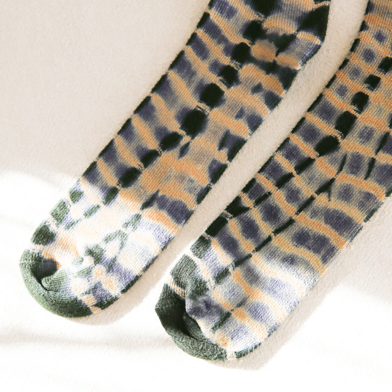 Darner Green Tie-Dye Velvet Socks – Darner Socks