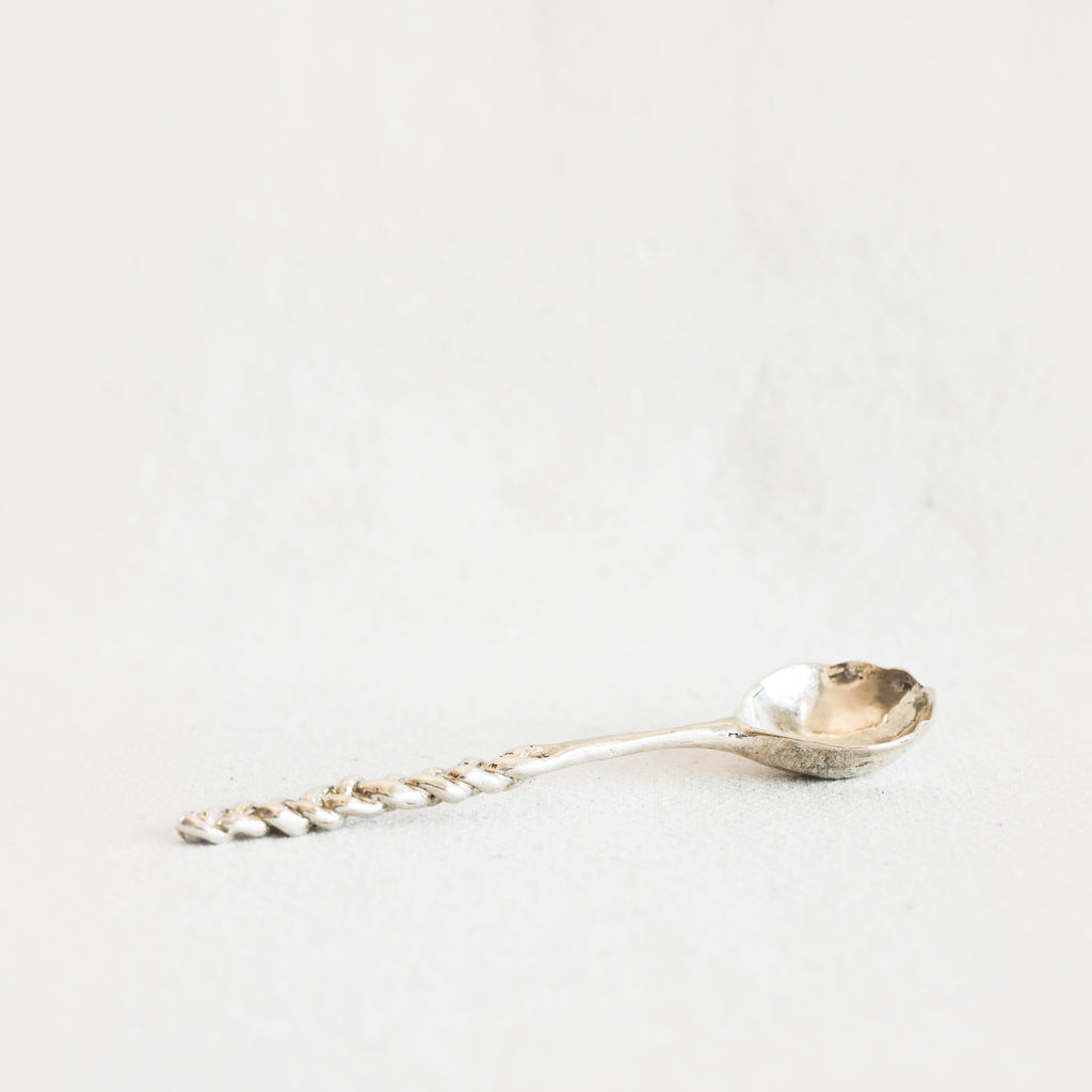 Handmade Sterling Silver Spoon