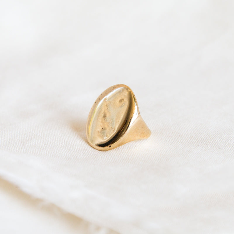 Compass Pinky Ring