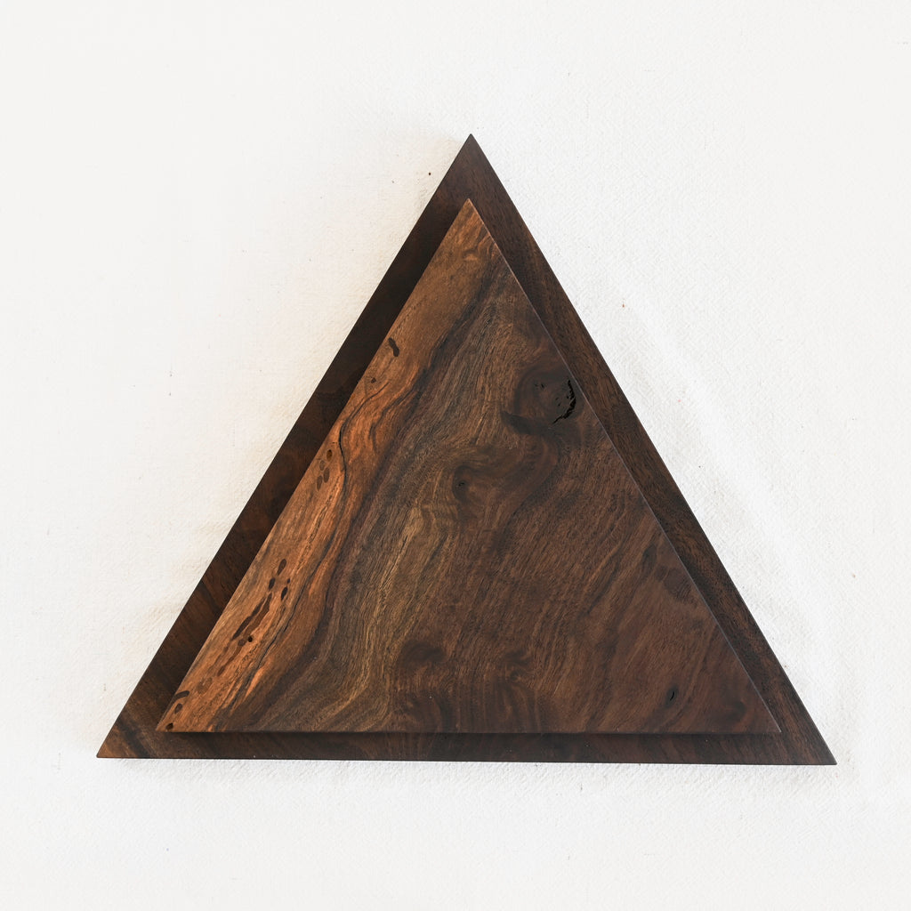 Triangle Cutting Board - Dark
