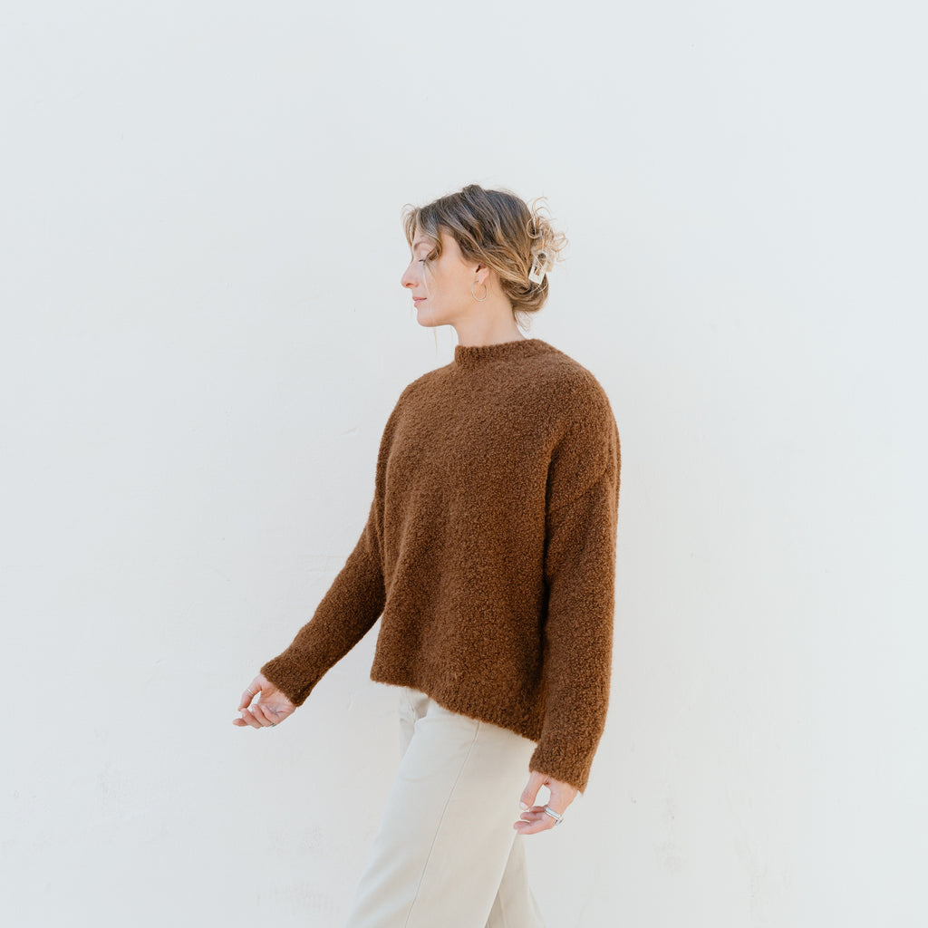 Boucle Sweater - Toffee