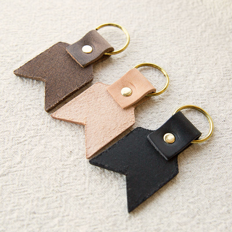 Leather Key Ring