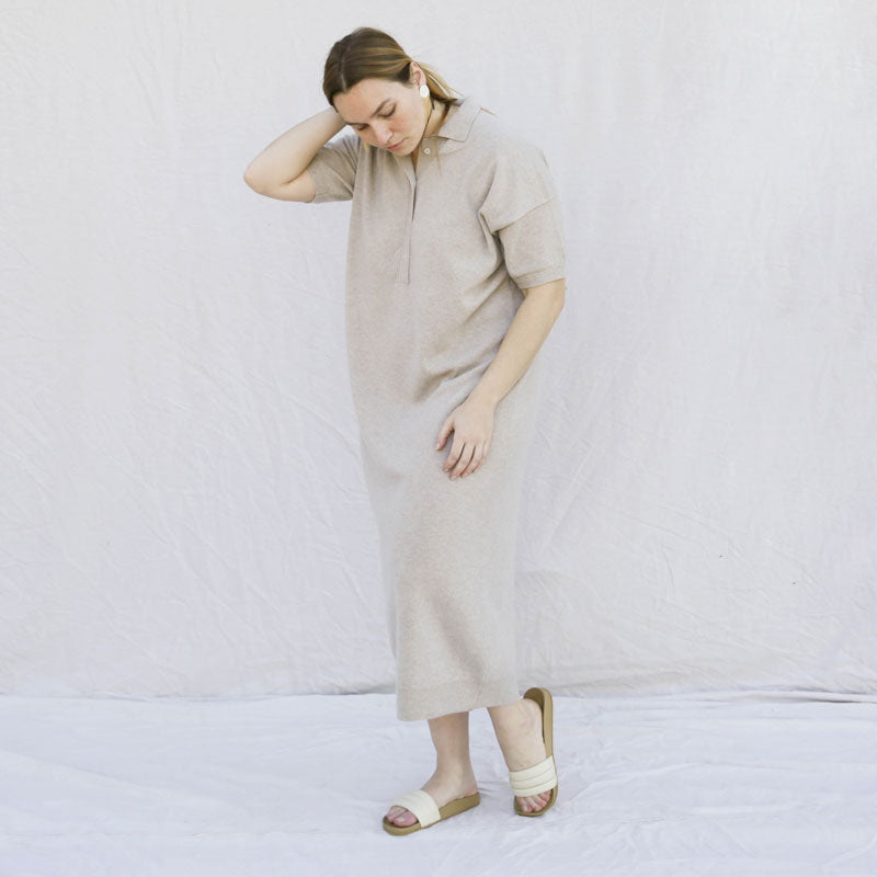 Cashmere Dress - Oatmeal