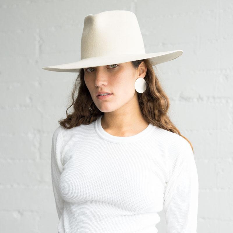 Reinhard Plank Beige Nana Hat at General Store