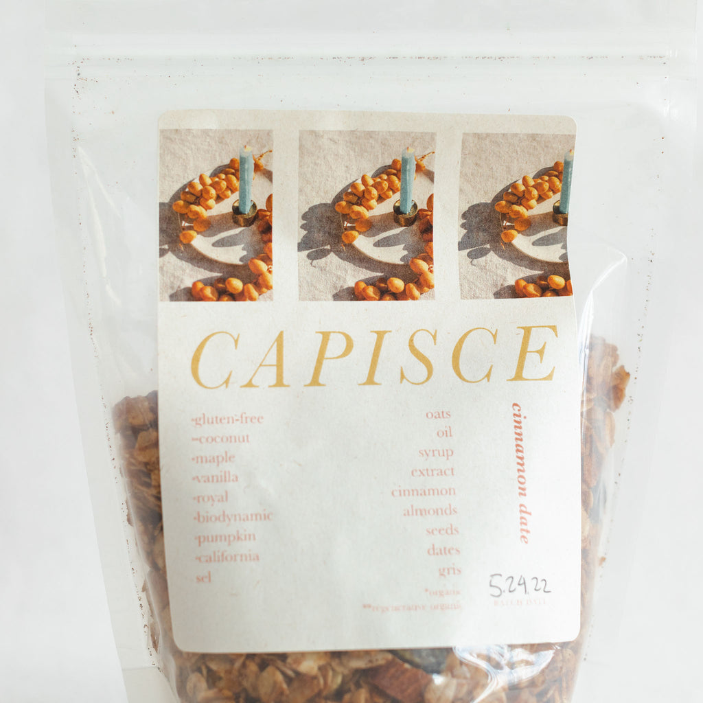 Capisce Market Cinnamon Date Granola