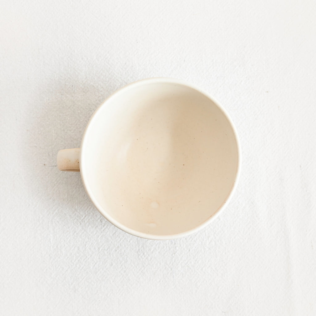 Farmhouse Latte Mug - Eggshell