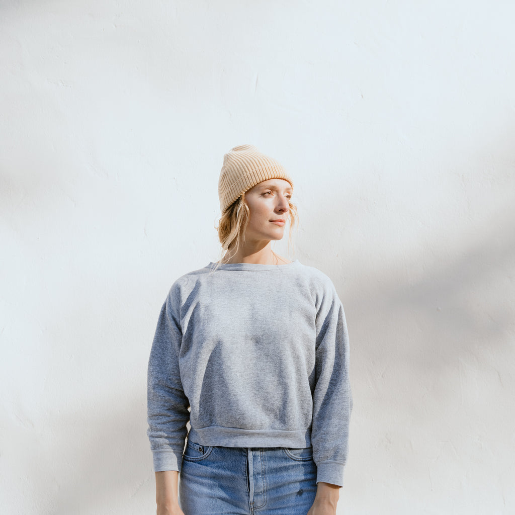 Climate Beneficial Ribbed Beanie - Butter