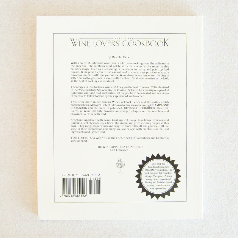 California Wine Lovers' Cookbook