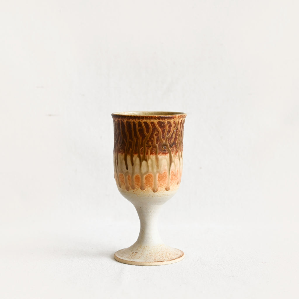 Vintage Ceramic Goblet
