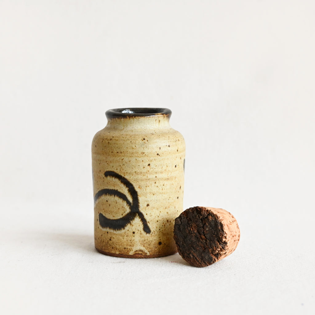 Vintage Small Cork Canister