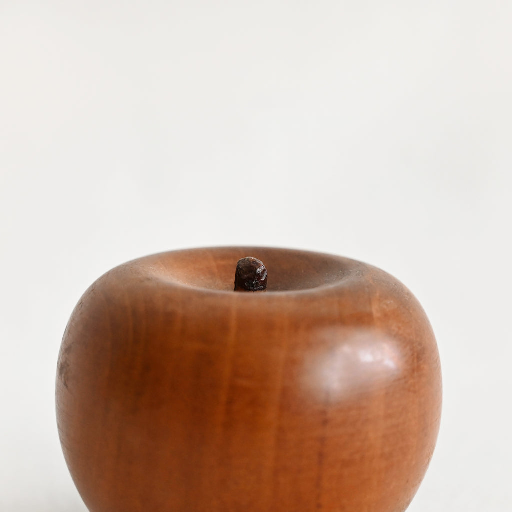 Vintage Wooden Apple