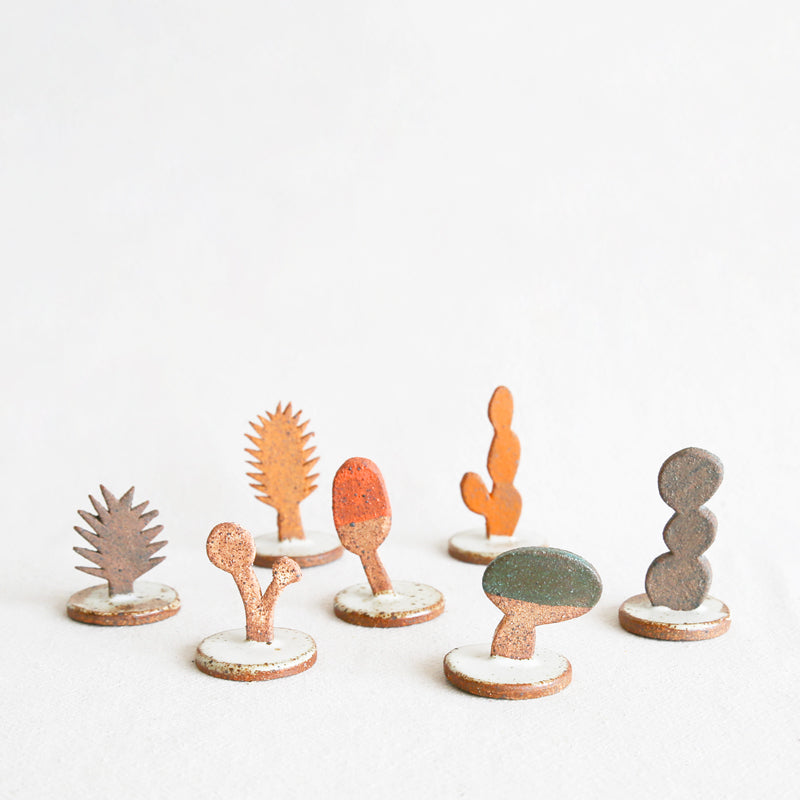 Cacti + Fungi Sculptures